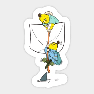 Funny Banana in Pocket Sticker